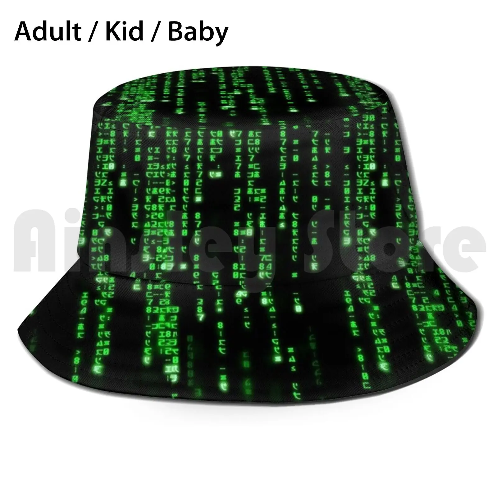 

Binary Code - The Matrix Program Sun Hat 2633 Bucket Hat Matrix Binary Code Programmer Hacker Linux Win