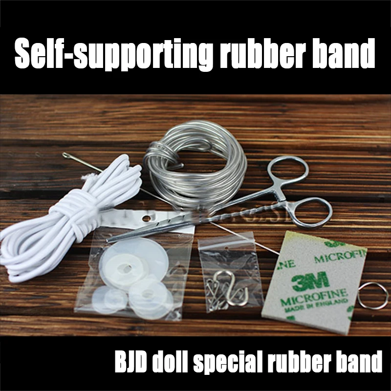 BJD doll accessories string pliers S hook aluminum wire rubber band gasket daily maintenance | Dolls Accessories