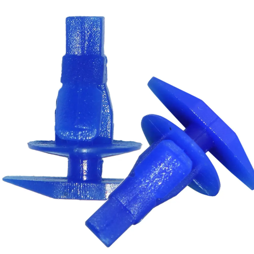 50 шт. клипсы фиксатора Автомобильные пластиковые винтовые заклепки