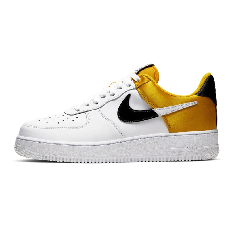 BQ4420-700 Nike Air Force 1 '07 Just Do It AF1 Новое поступление дышащая мужская обувь для скейтбординга низкие удобные кроссовки для мужчин# AR7719-100 - Цвет: BQ4420-700