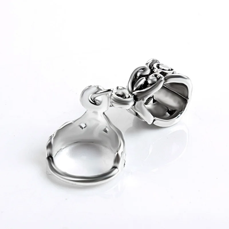 Кольца с подвеской в виде короны стиле ретро подходят для оригинальных бусин pandora