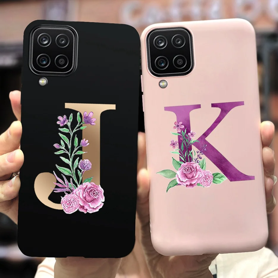 Милый чехол с надписью для Samsung Galaxy A12 A42 A52 искусственная Обложка мягкий тонкий