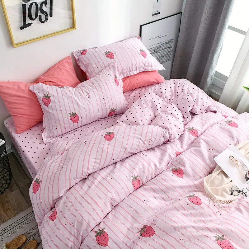 3/4 шт. Постельное белье Мягкий хлопок постельное стеганое одеяло Одеяло Подушка