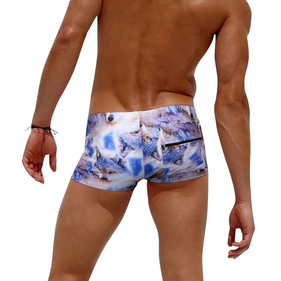 Плавательные мужские трусы для плавания пляжные шорты женщин модный принт
