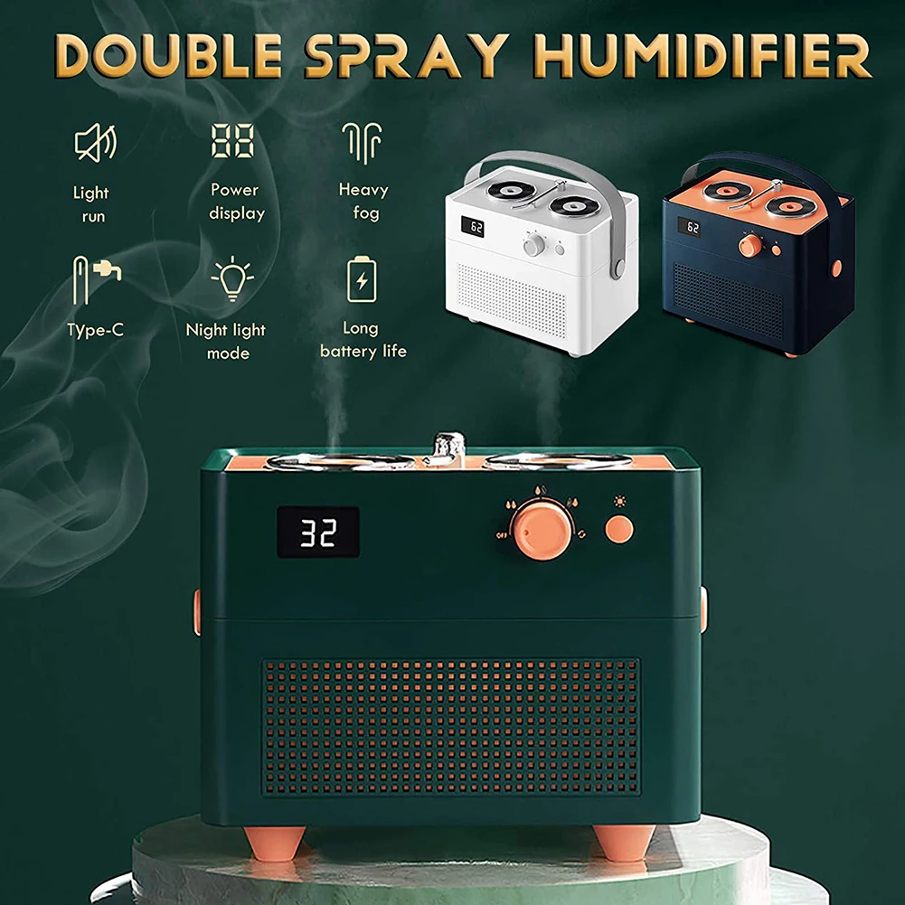 

Mist Humidifier Air Purifier Diffuser Wireless USB Charging Home Office Aromatherapy Humidifier Moisture Maker Car Air Purifier