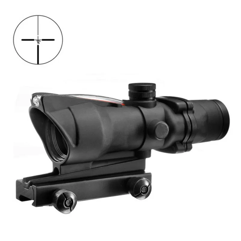 Прицел 4X32 ACOG манекен волоконно-оптический прицел для страйкбольной винтовки