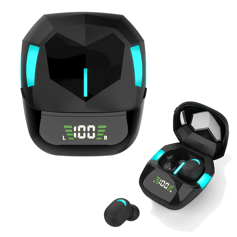 

TWS Wireless Headphones Bluetooth-compatible Earphones Sports IPX4 Waterproof Headset Stereo Wireless Earbuds with Microphone