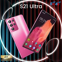 global version smartphone s21 ultra 7 1inch 6gb128gb android10 deca core 4g 5g 5000mah 16mp32mp mtk6899 telephone celulares