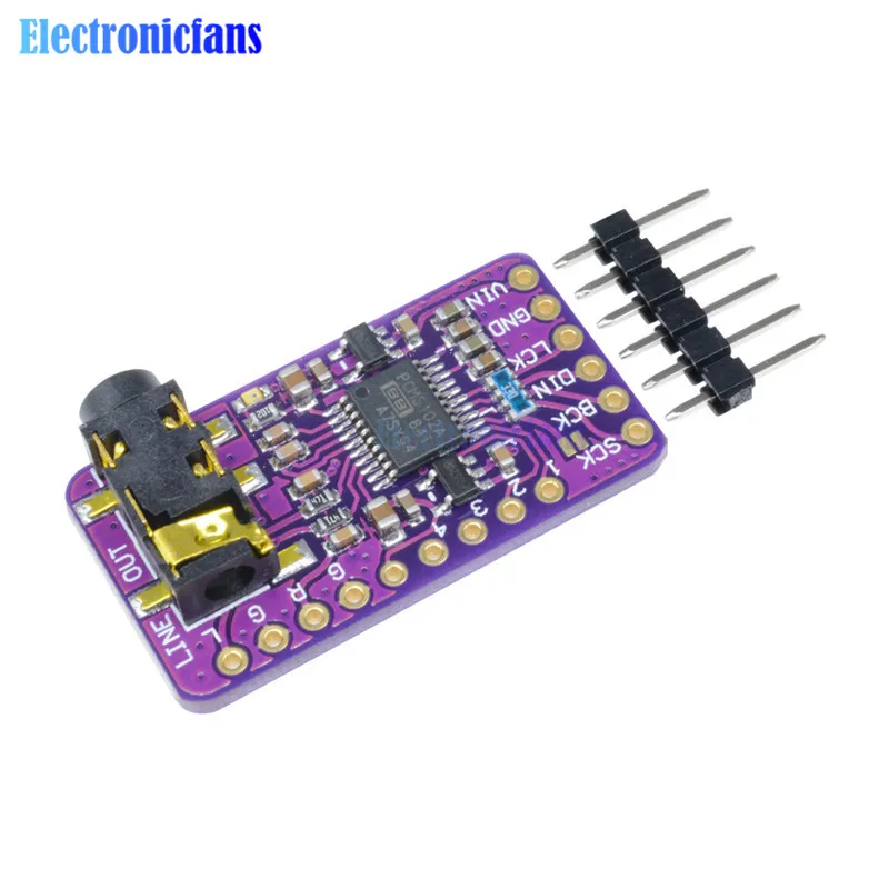 PCM5102 DAC IGS интерфейс декодер звуковая карта плата цифровой аудио GY-PCM5102 Phat формат плеер модуль для Raspberry Pi