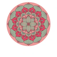 american style round rugs for living room ethnic style modern retro flower pattern rugs bedroom hanging basket yoga mats