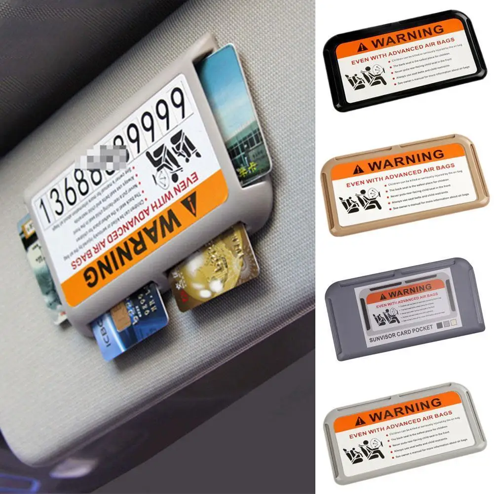 

Автомобильный солнцезащитный козырек, карманный органайзер, сумка, держатель для карт и очков, автомобильный стиль, держатель карточки IC