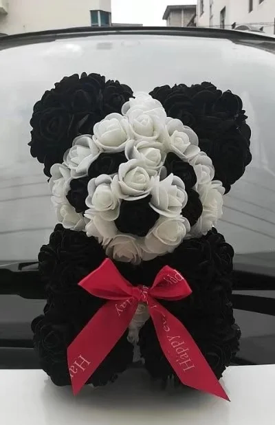 Отправить подруге на день рождения 520 креативный романтический розовый медведь