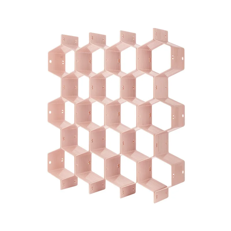 

Honeycomb drawer finishing partitions Multifunctional free combination panties socks storage finishing box