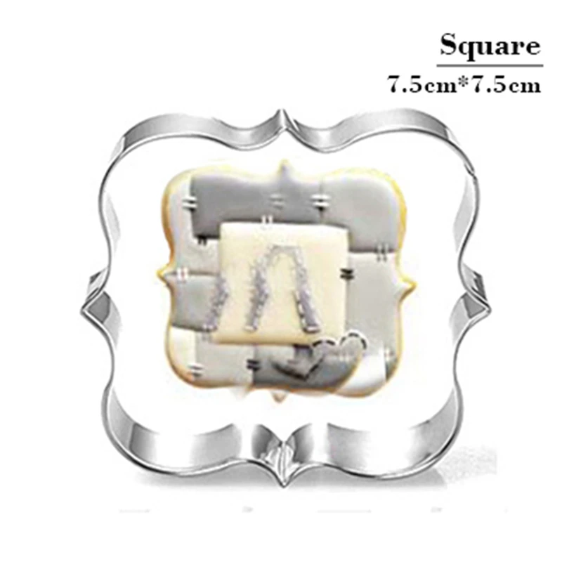 Формочка для печенья нержавеющая сталь инструменты резки кольцевые Инструменты