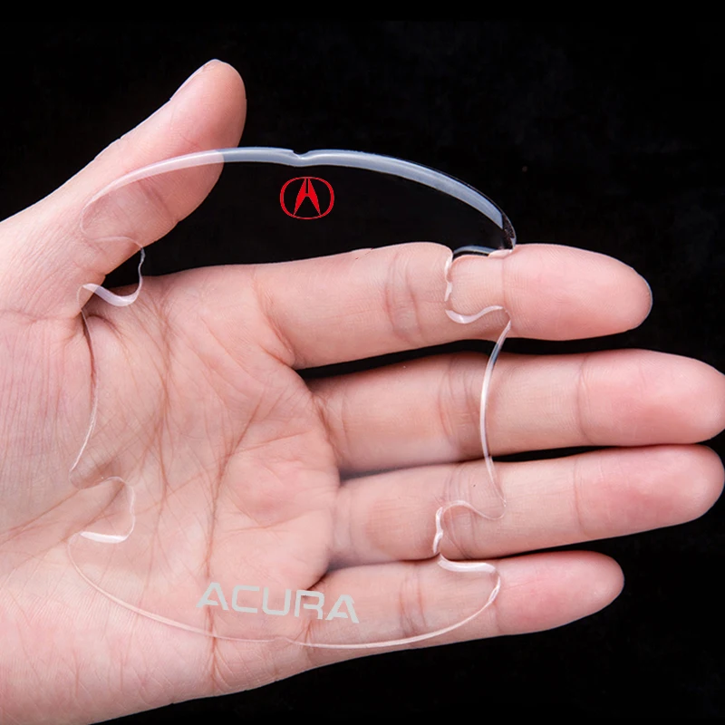 Защитная Наклейка на дверную ручку автомобиля защита от царапин для значка Acura RDX