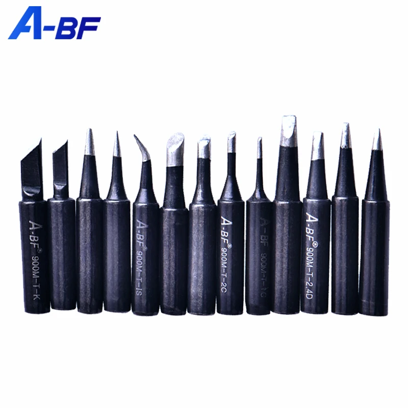 

A-BF 900M Soldering Iron Tip Level B High Quality Lead-free Solder Welding Tips Soldering Head Tool Kit 13 Models