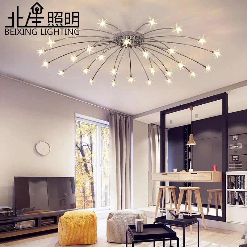 Современная хрустальная Светодиодная потолочная люстра K9 с утапливаемым