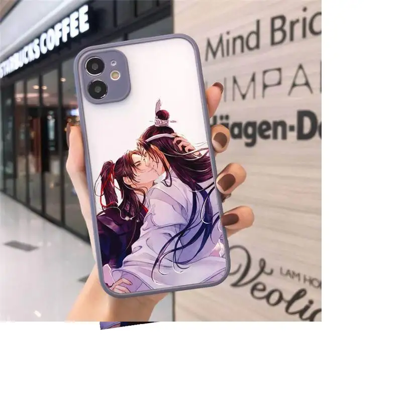 

Mo Dao Zu Shi Phone Cases Matte Transparent For iPhone 12 Mini 11 Pro XR XS Max 7 8 Plus