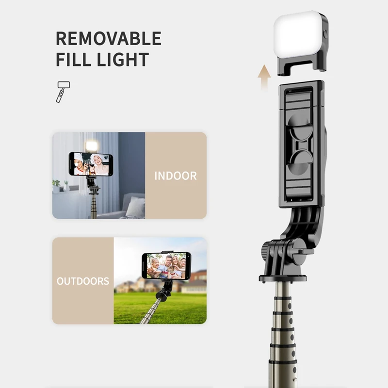 FANGTUOSI мини беспроводная bluetooth селфи-палка 2022 новый стиль складной мини-штатив с