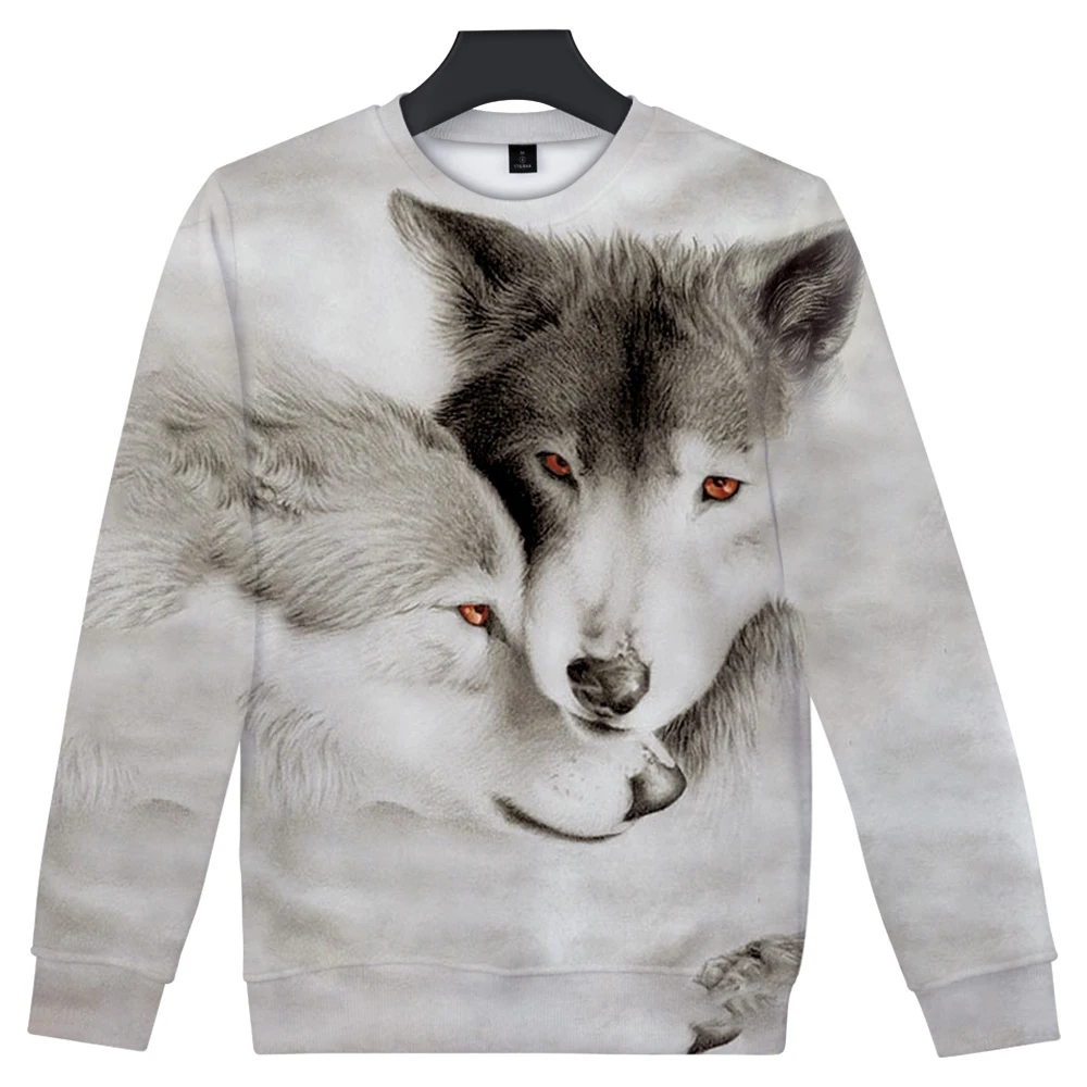 

beast 3D sweatshirt male streetwear fashion tops 3d mood casual wild animal sweatshuts Cool o-neck long sleeves 3D Tracksuits