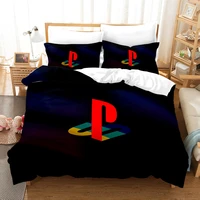 free dropshipping bedding sets duvet cover 1 pillowcase single childrens bedding gife playstation handle gamer single p013