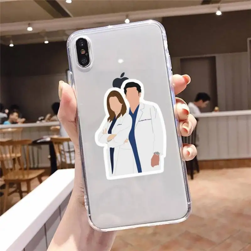

Phone Case For iphone 12 11 8 7 6s 6 5 5s 5c se plus mini x xs xr pro max Spain Cartoon Medicine Doctor Nurse Transparent soft