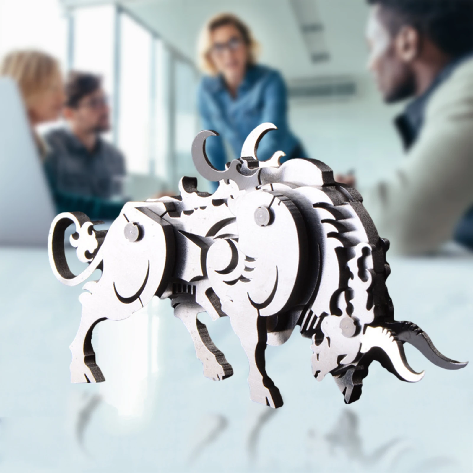 Стальная металлическая сборка Golem из нержавеющей стали модель 3D Трехмерная