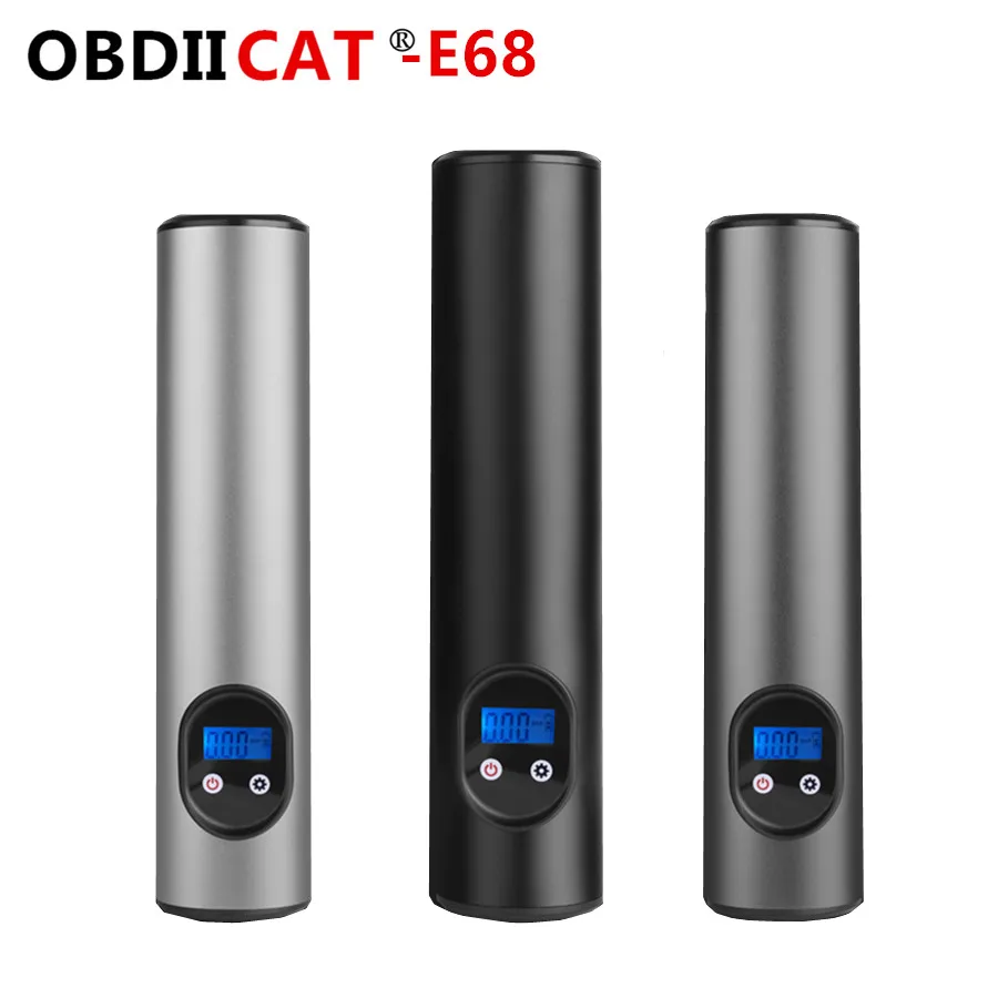Универсальный автомобильный беспроводной насос для шин E68 воздушный мини с