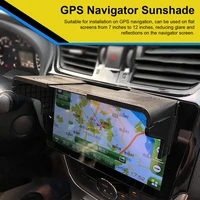 7 12 inch car gps sunshade cover universal gps screen sun shade visor hood car gps navigation screen sunshade anti glare shield