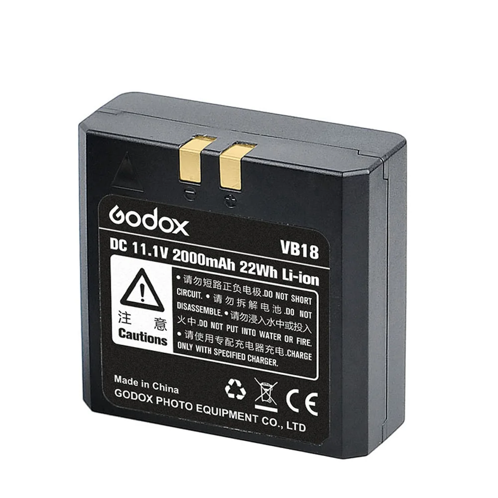 Зарядное устройство GODOX VC-18 специально разработано для зарядки литий-ионного
