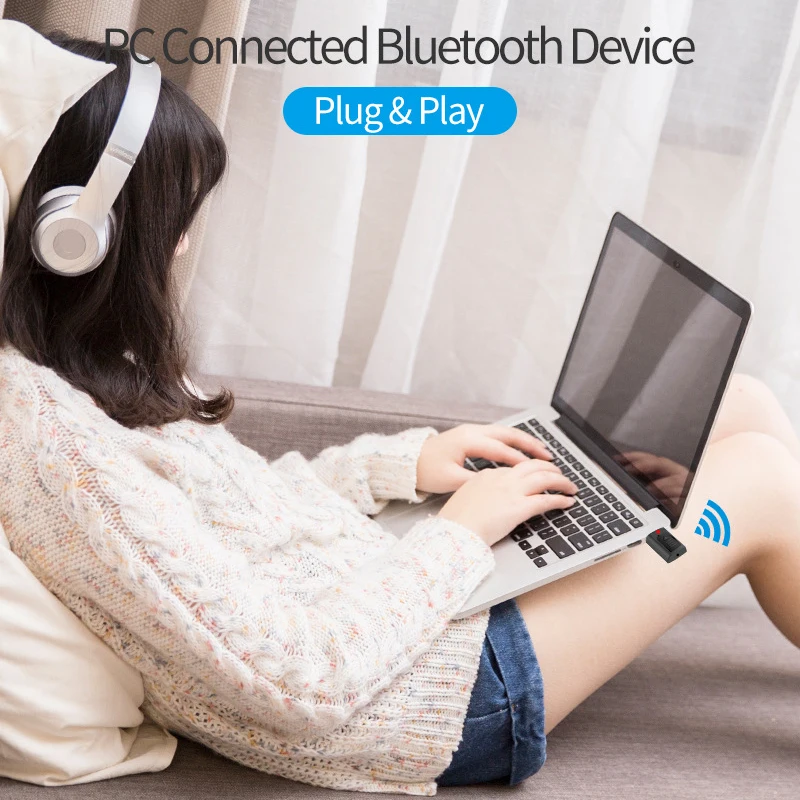 USB Bluetooth 5 0 Dongle Беспроводной адаптер для компьютера ПК ноутбука автомобиля 4 в 1