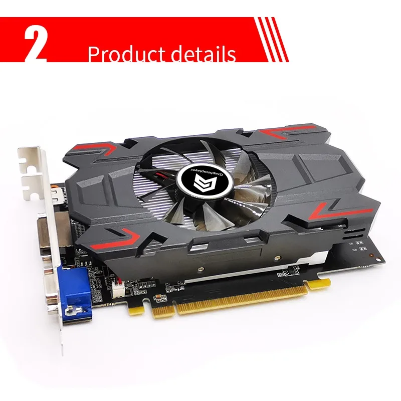 Компьютерная видеокарта GTX650 2 Гб GTX750 2048 МБ GT740 128bit PCI-E 16X VGA оригинальный чип для NVIDIA