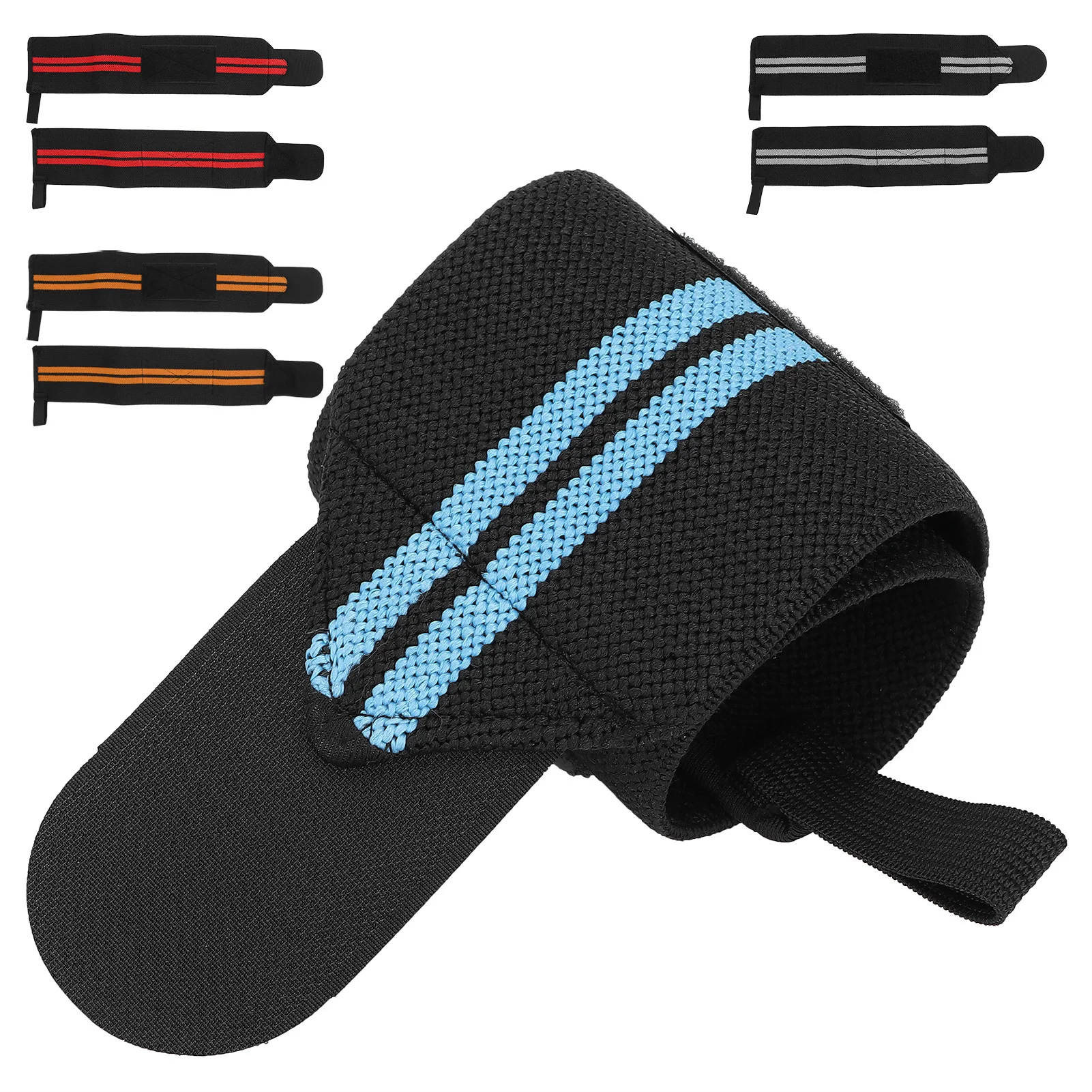

1 Pair Wristband Wrist Support Weight Lifting Gym Training Wrist Support Brace Straps Wraps Crossfit Powerlifting Hand Protect