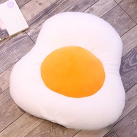 plush simulation poached egg pillow sofa cushion pillow creative personality bedside