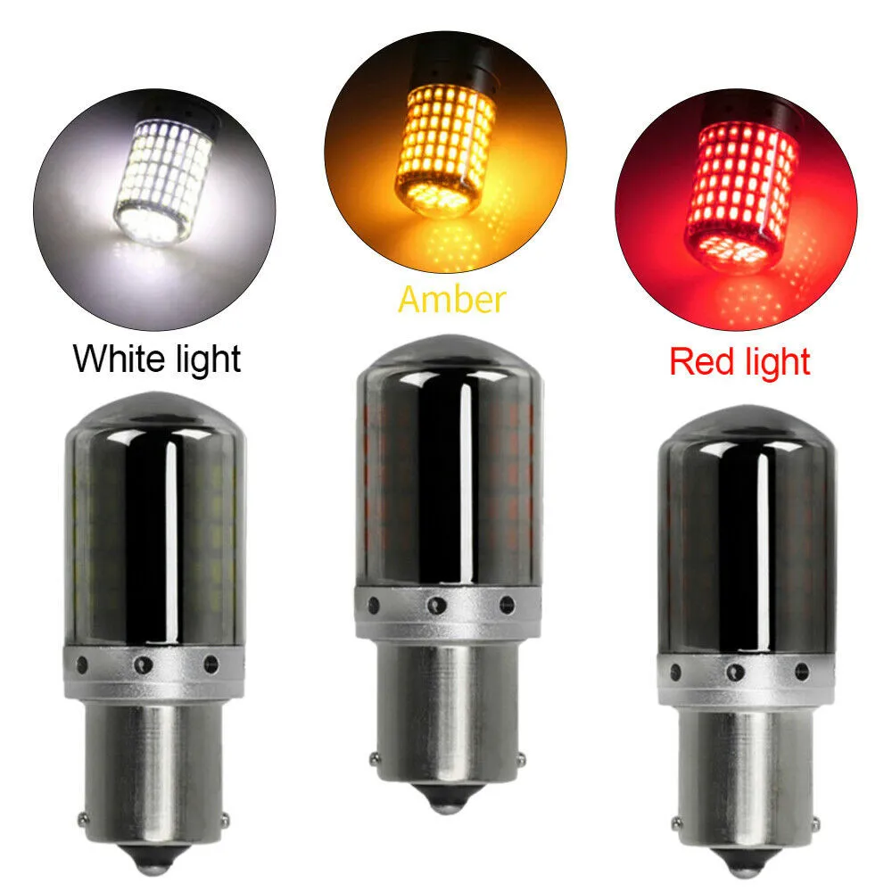 

Parts LED Bulb Replacement Tail Turn Signal Waterproof 1156 144SMD 21W