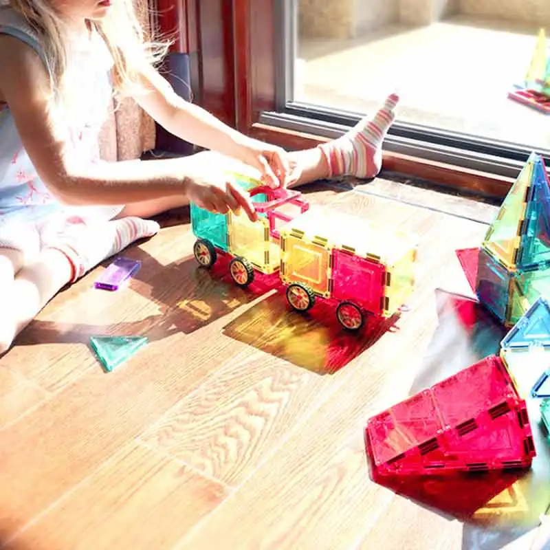 Магнитные блоки для детей интеллектуальная Магнитная пленка строительные