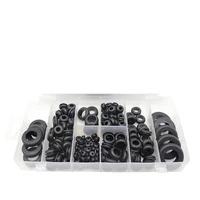 180pcs rubber grommet car fuse accessories 8 popular sizes grommet gasket for protects wire multi size practical