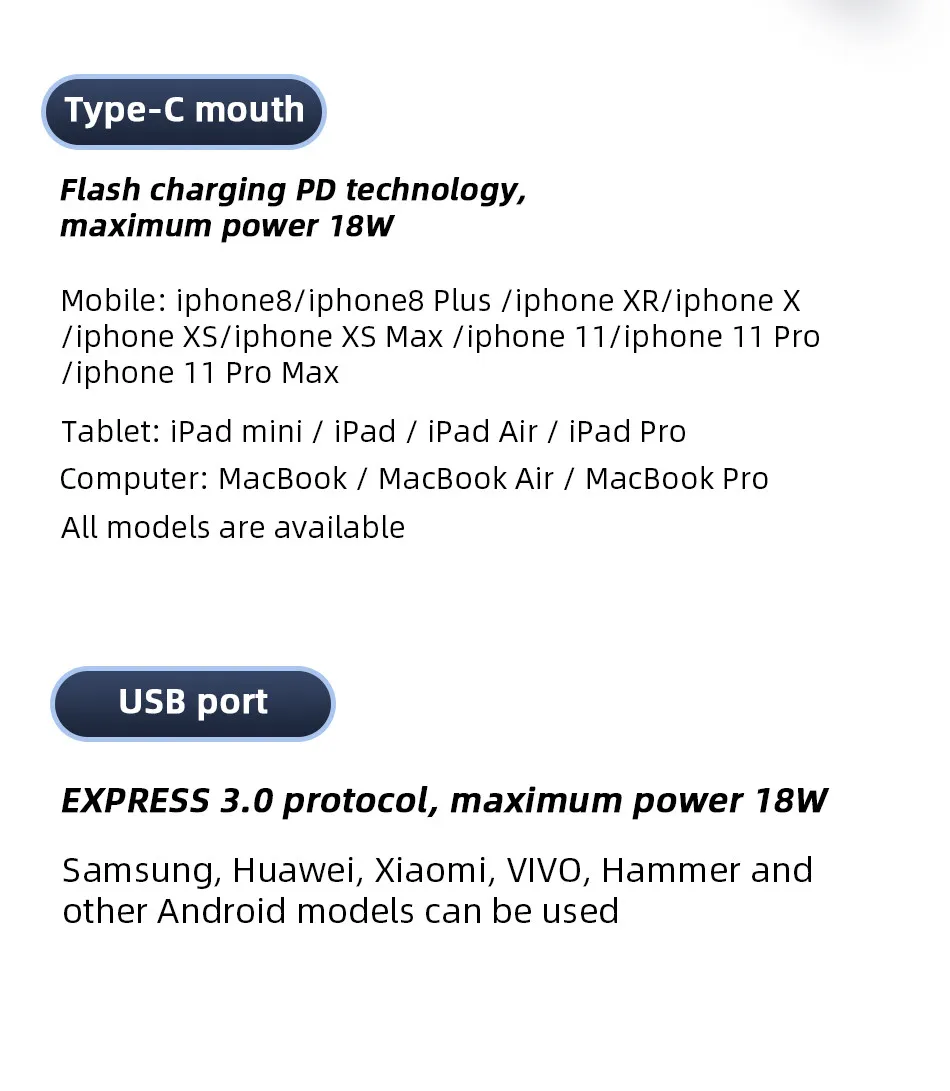 USLION 36 Вт Быстрая зарядка 3,0 USB Автомобильное зарядное устройство для iPhone 11 Pro 11Pro Max huawei PD3.0 type C быстрая зарядка автомобильное USB C зарядное устройство для телефона