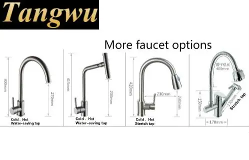 Бесплатная доставка Домашняя большая кухонная раковина большой емкости для