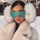 Солнцезащитные очки в ретро-стиле для мужчин и женщин, роскошные брендовые зеркальные солнечные, без оправы, в винтажном стиле, 2021