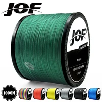 jof 8 strands 1000m 500m 300m pe braided multifilament fishing line japan multicolour fishing weave extreme super strong
