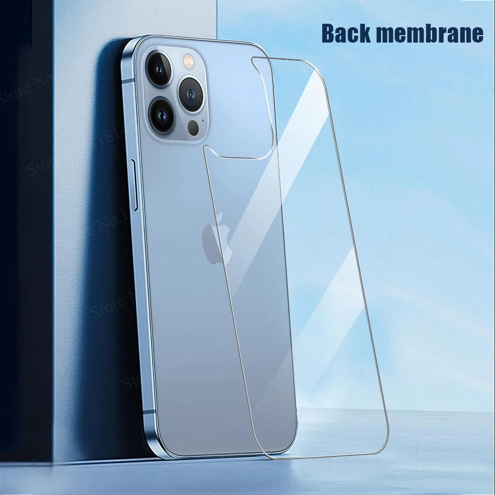 

Защитное стекло для iPhone 11 12 13 Pro Max 12 13 Mini, закаленная задняя пленка для iPhone 8 7 6 s, стекло для iPhone XR SE 2020 Xs Max