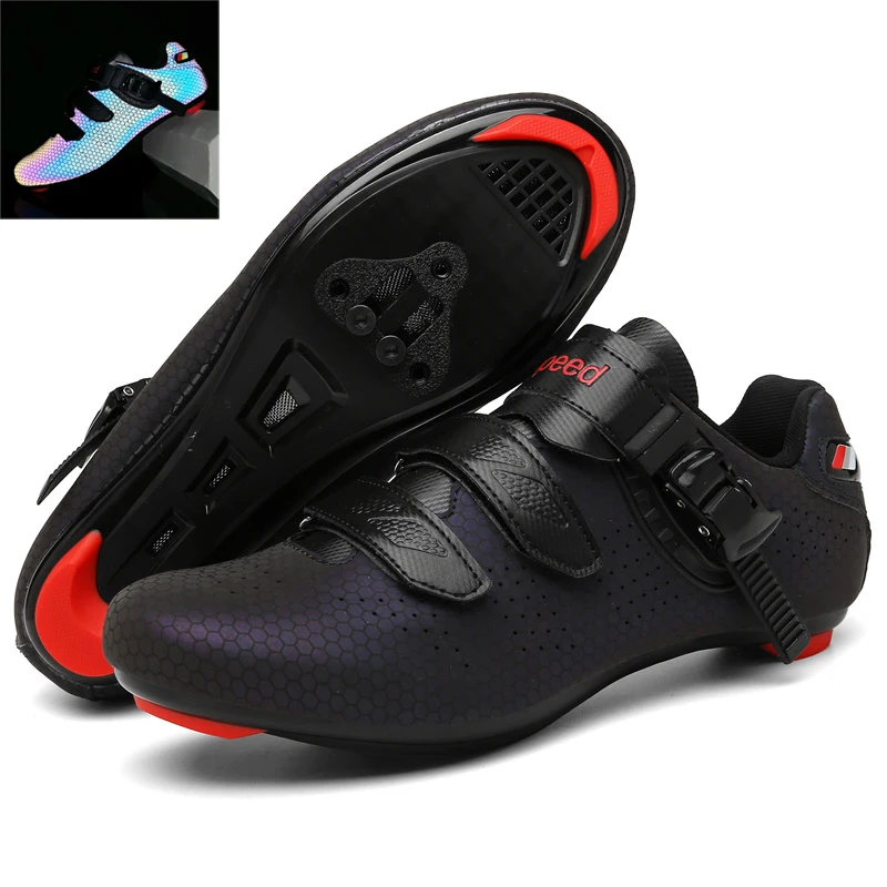 

2021 MTB Cycling Shoes Sneakers Men Mountain Bike Shoes Luminous Road Bicycle Shoes Professional Ultralight Cycling Sneakers