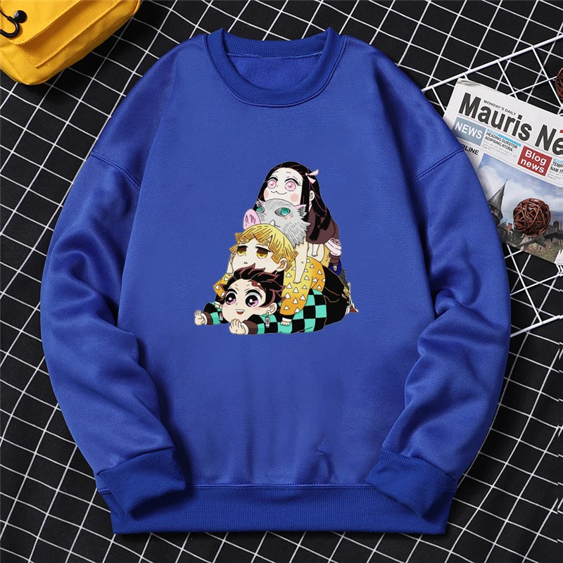 

Kimetsu без Yaiba Толстовка Аниме Драконий жемчуг демон убийца унисекс кофты Прохладный Tanjirou и Nezuko Графический пуловеры горячая Распродажа Повсе...