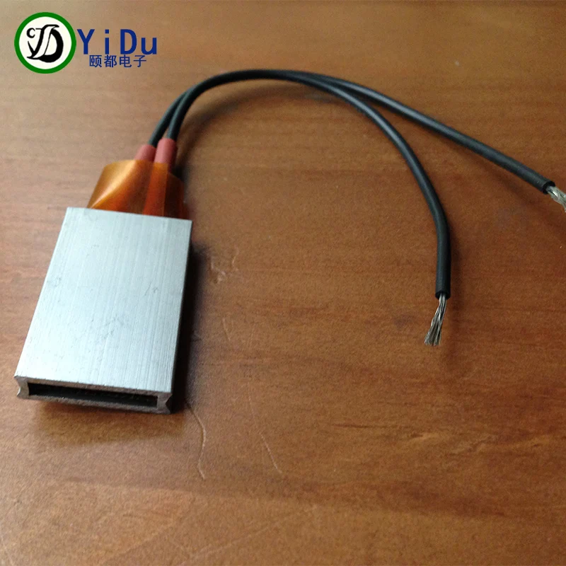 1 шт. PTC нагревательный элемент 80/100/150/200/230 AC/DC 220V PTC нагреватель для щипцы Алюминий корпус нагревателя