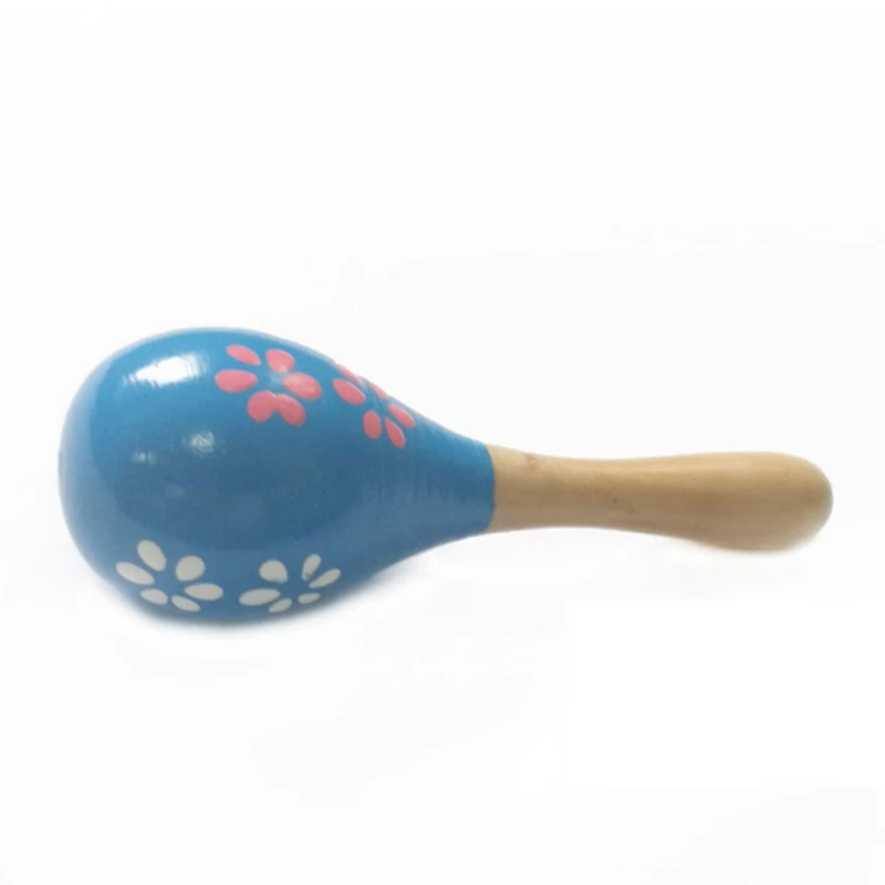 Деревянные Мини-погремушки для яиц детский музыкальный шейкер вечерние Детский