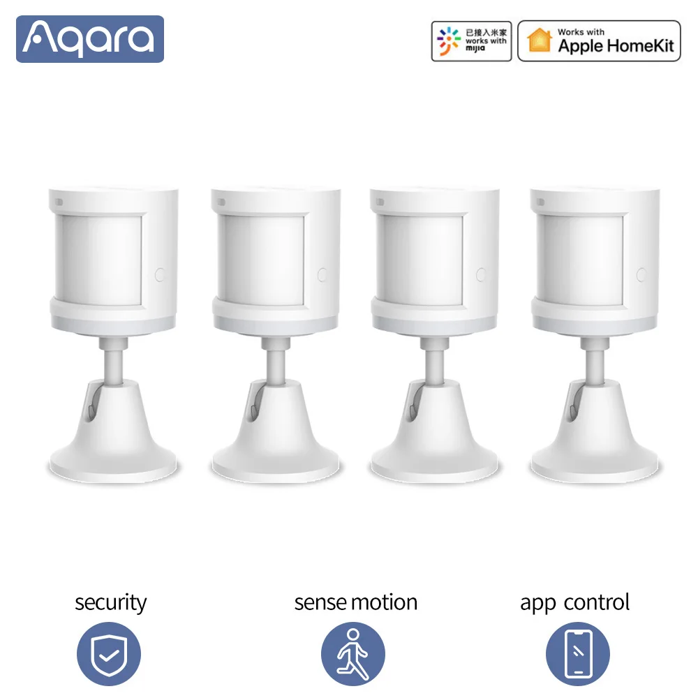 Датчик движения Aqara датчик человеческого тела ИК наборы для умного дома Zigbee WIFI