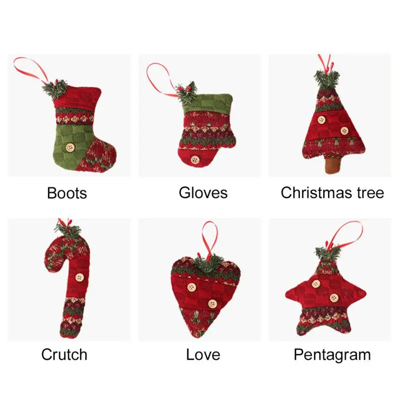

Christmas Tree Pendant For Party Home Door Window Hanging Ornaments Merry Decorations Xmas Gifts Party Supply