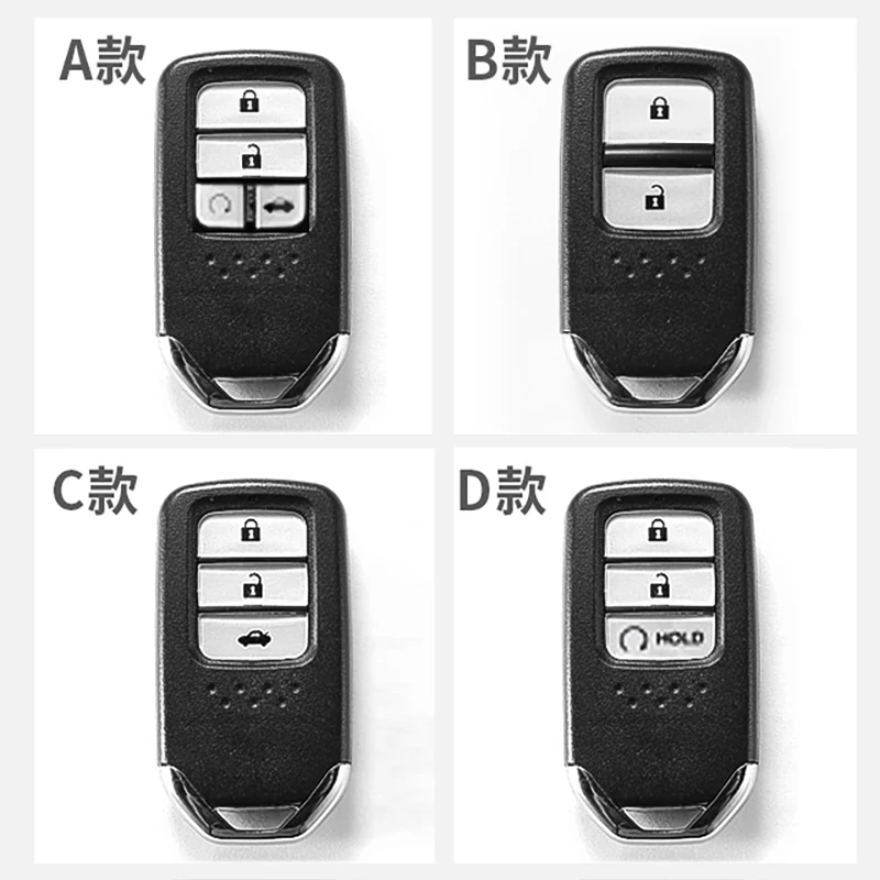 1PCS High Quality Chrome TPU Car Key Case Cover Bag fit for Honda All Models Shell Protector Chains Auto Accessories | Автомобили и