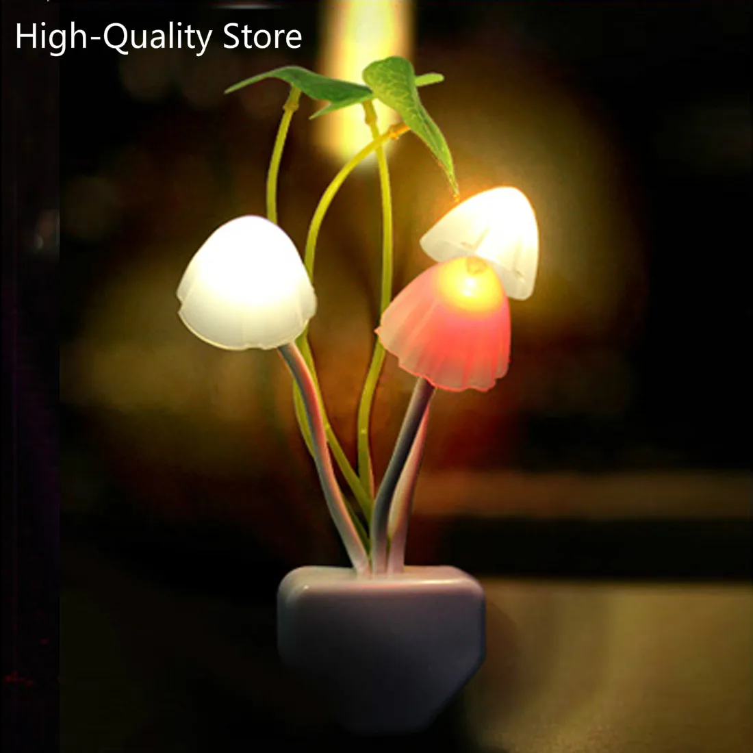 3 шт. светодиодный ночсветильник в виде грибов с вилкой Стандарта США и ЕС | Дом